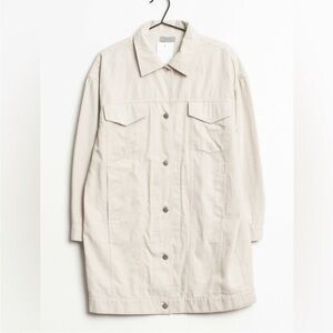 COS khaki jacket with 4 pockets